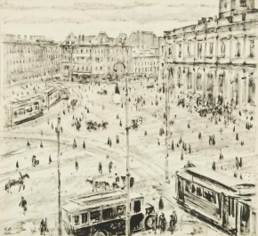 Московский вокзал. Площадь Восстания