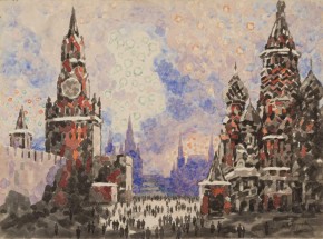 Салют победы. Kрасная площадь