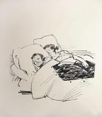 Заставка к рассказу А. П. Чехова «Восклицательный знак» для сборника «Пестрые рассказы»