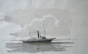 Заставка к рассказу А. П. Чехова «Дама с собачкой»