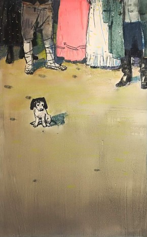 Вариант обложки для сборника А. П. Чехова «Пестрые рассказы». На тему рассказа «Хамелеон»