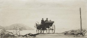 Поездка в Ореанду. Иллюстрация к рассказу А. П. Чехова «Дама с собачкой»