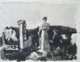 Ночь в Ореанде. Иллюстрация к рассказу А. П. Чехова «Дама с собачкой»