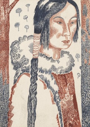 Иллюстрация к вогульской поэме «Янгал-Маа»