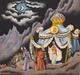 Иллюстрация к «Сказке о Золотом петушке» А. С. Пушкина