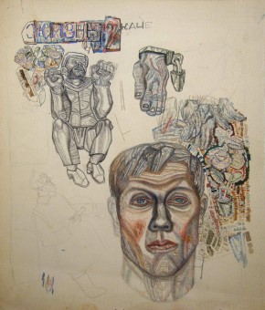 Портрет художника М. П. Цыбасова