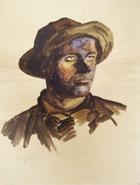 Канатчик комсомолец Федор Зозуля