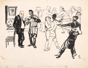 На вечере в Доме литераторов