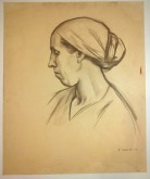 Женская голова