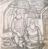 Pyotr and Kirill, blacksmiths from Pskov
