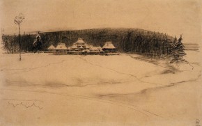 Усадьба Дидвино зимой