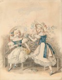 Портрет великих княжон Ольги и Марии Николаевны