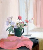 Букет в зеленой кружке