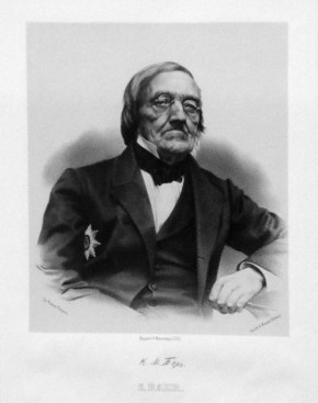 Портрет К. М. Бэра