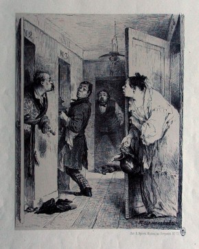 Утро в гостинице