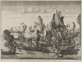 Баталия близ Гангута 27 июля 1714