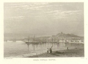 Вид города Керчи