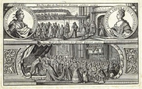 Петр I и Екатерина I