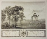 Китайская беседка в саду... князя Александра Борисовича Куракина в селе его Надеждине