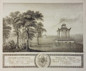 Китайская беседка в саду... князя Александра Борисовича Куракина в селе его Надеждине