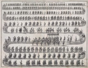 № 26. Коронационная процессия на пути в Успенский собор