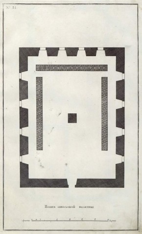 № 31. План столовой палаты