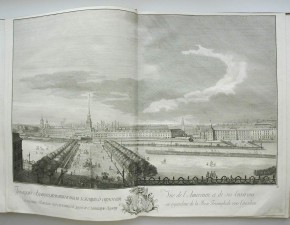 Проспект Адмиралтейства и около лежащих строений с частью Невской перспективой дороги с западную сторону