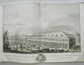 Проспект Биржи и Гостиного двора вверх по малой Неве реке