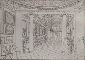 Картинная Е. С. Графа Строганова /внизу/