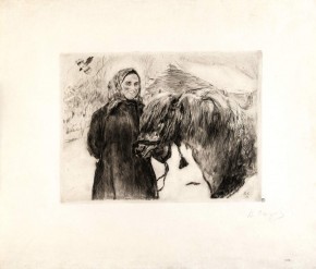 Баба с лошадью