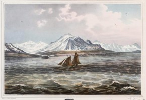 Гора в Маточкином Шаре на Новой Земле