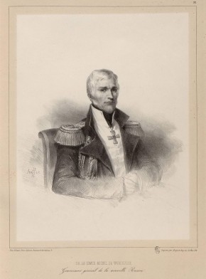 Портрет графа Михаила Воронцова. «Se le cjmte ... Woronzoff»