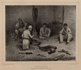 Цыганский кузнец в Бахчисарае. «Forgeron...»