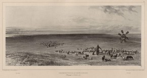 Вид на Арабатскую стрелку. Крым. «Vue ... de la tleche d Arabat»