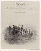 Портреты членов научной экспедиции Демидова по югу России