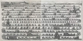 № 5. Церемония вшествия Ее Императорского Величества в Москву / Торжественный въезд Елизаветы Петровны в Москву 26 февраля 1742 года