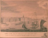 Проспект вниз по Неве реке между Зимним Ее Императорского Величества домом и Академией Наук (правая половина)