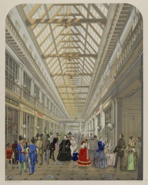 Вид Пассажа графини Стейнбок в Санкт-Петербурге