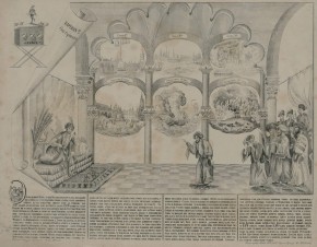 Раек. Сатира на события Крымской войны. Картина вторая. «Сны султана»