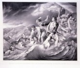 Петр I на Лахте, спасающий от потопления матросов и солдат в 1724 году