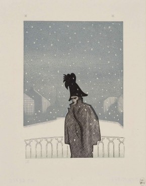 Иллюстрация к повести А. С. Пушкина «Пиковая дама»