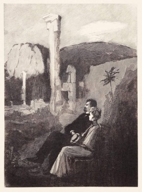 Иллюстрация к «Даме с собачкой» А. П. Чехова