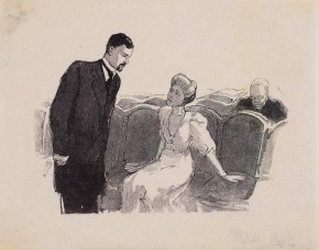 Иллюстрация к «Даме с собачкой» А. П. Чехова