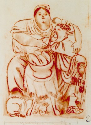 Иллюстрация для книги Григория Квитка-Основьяненко «Пан Халявский»