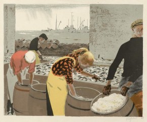 Засолка рыбы. Исландия