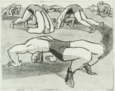 Разминка борцов