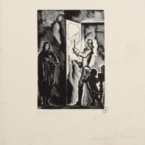 Иллюстрация к драме А. С. Пушкина «Моцарт и Сальери»