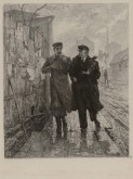 Товарищ Ленин и товарищ Сталин перед Октябрем / На Выборгской стороне