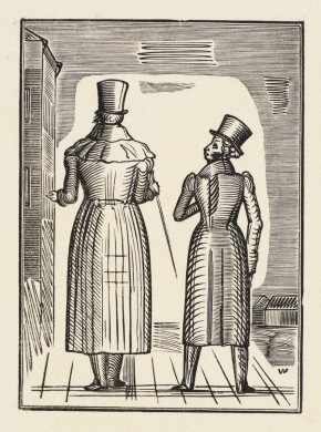 Иллюстрация к поэме А. С. Пушкина «Домик в Коломне»