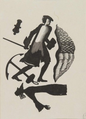 Иллюстрация к рассказу Б. Пильняка "Петр I"